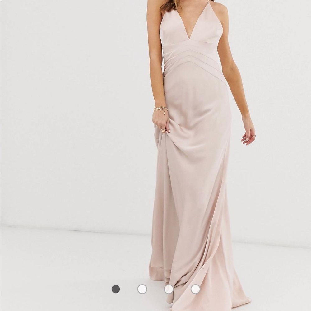 ASOS Edition Dress blush dusty rose BRIDESMAID